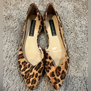 Steve Madden leopard print flats